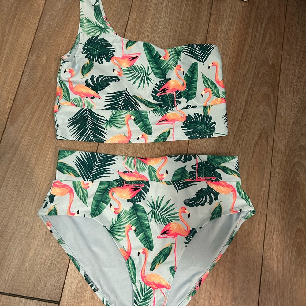 Old Navy High Waisted Swim